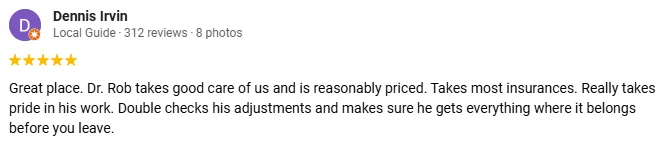Chiropractic Windsor Heights IA Testimonial Dennis I Chiropractic Windsor Heights IA Testimonial Dennis I